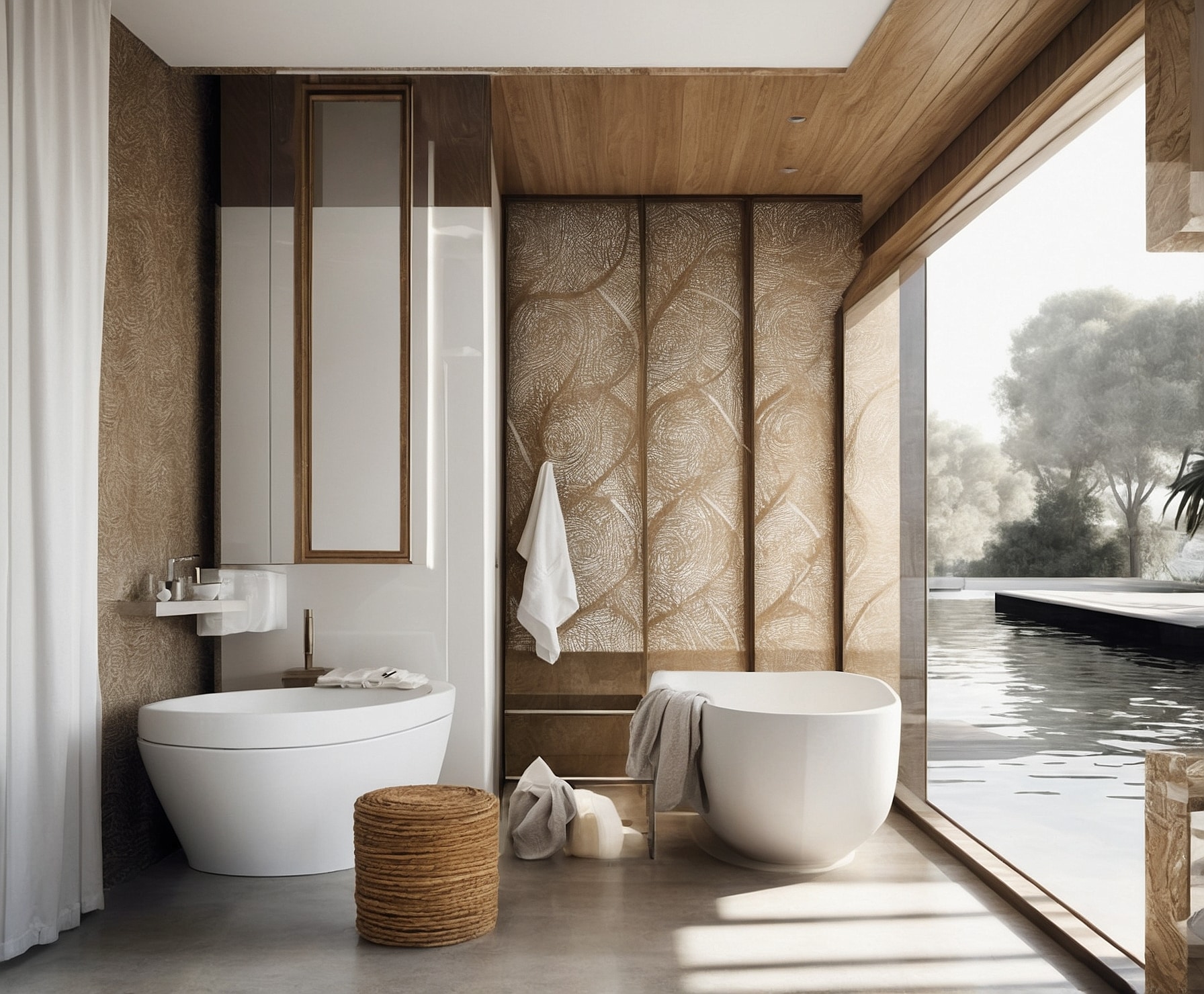 Limpieza textil en un yate de lujo en Barcelona